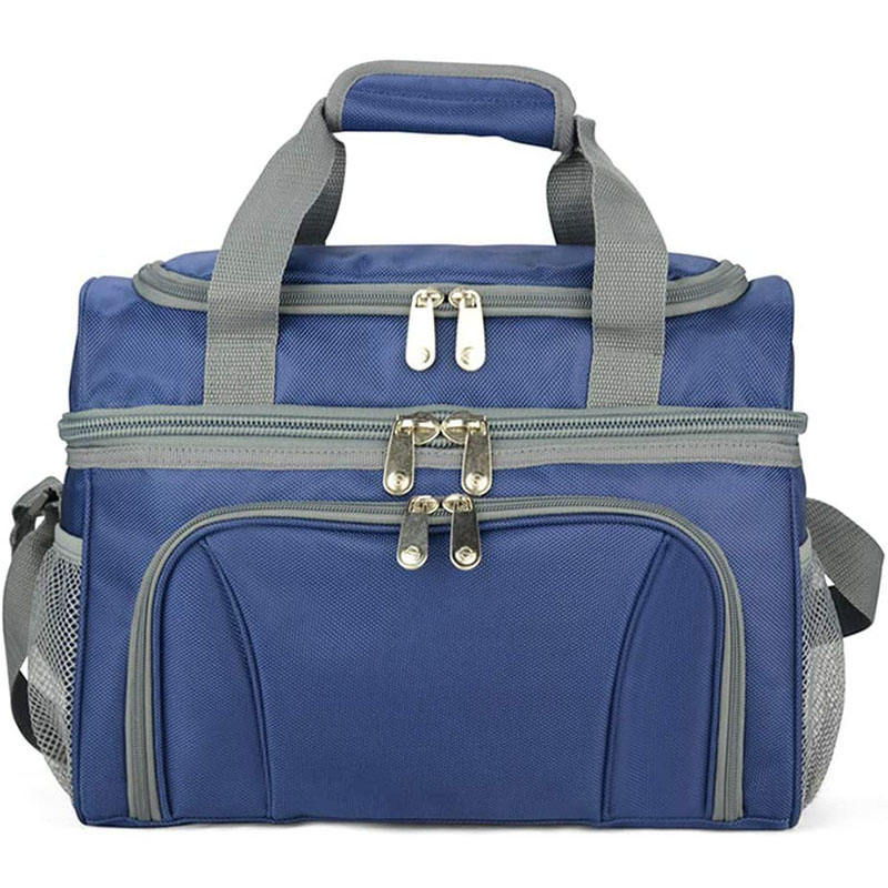 방수 초대형  쿨러 백절연 더블 레이어 점심 가방