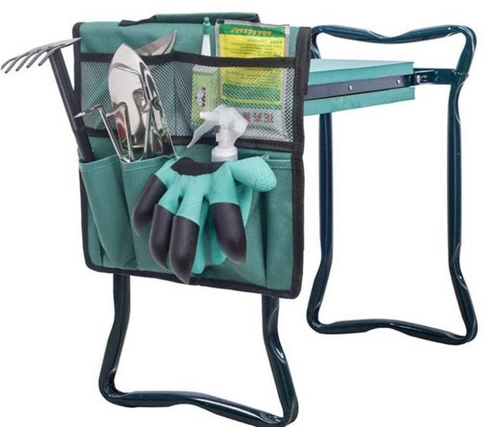 휴대용 야외 접이식 접이식 작업 정원 무릎 도구 가방