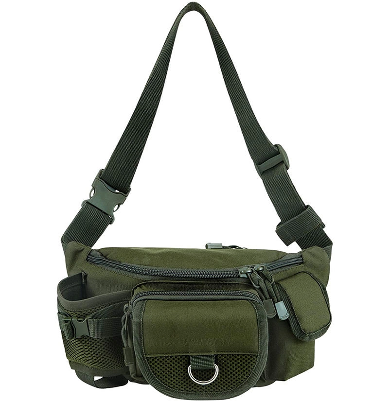 야외 하이킹 방수 나일론 재활용 패니 팩 물병 홀더