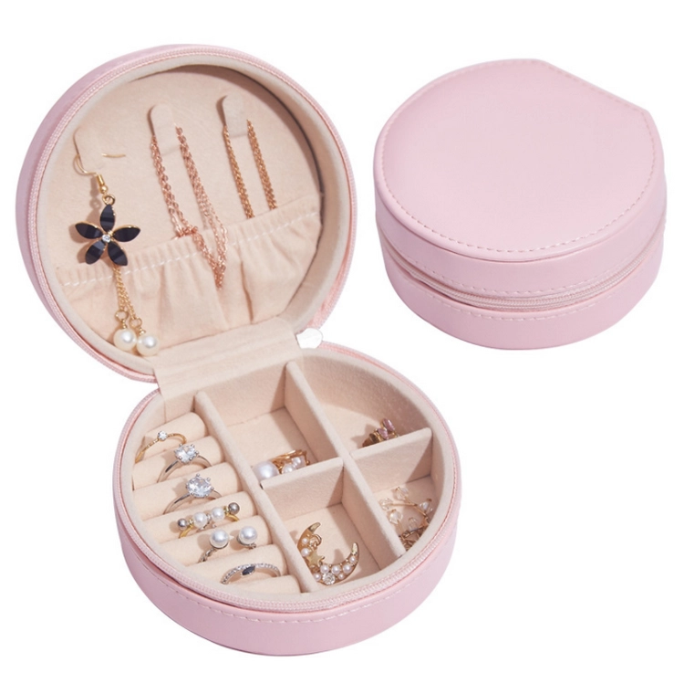 작은 원형 모양 Carryon 여행 보석 주최자