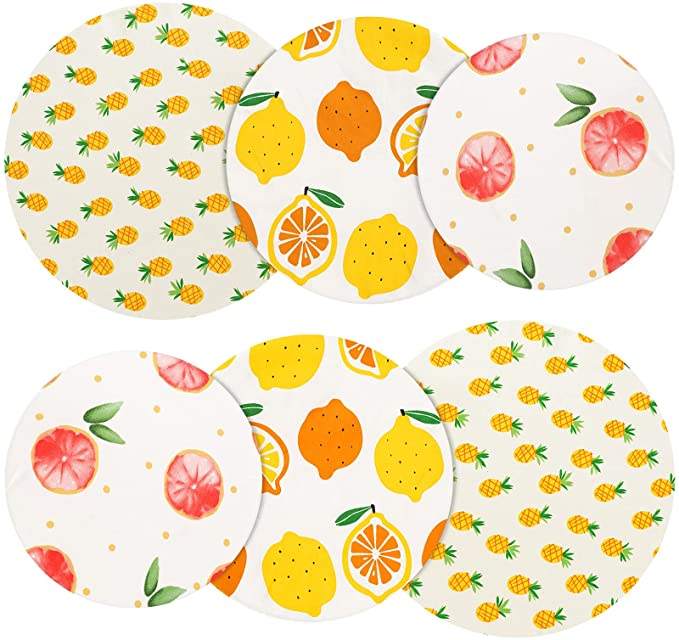 재사용 가능한탄성  주방 피크닉다채로운 식품 보관 용기 커버