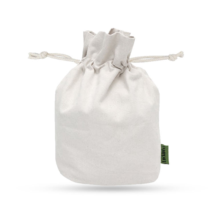 고품질 면 졸라매는 끈  재사용할 수  모슬린 향낭 주머니