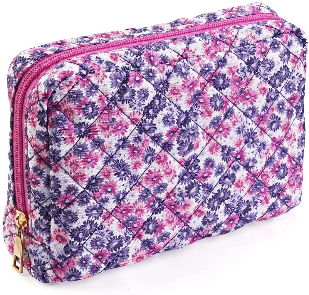 방수 누비질 작은 메이크업 부대