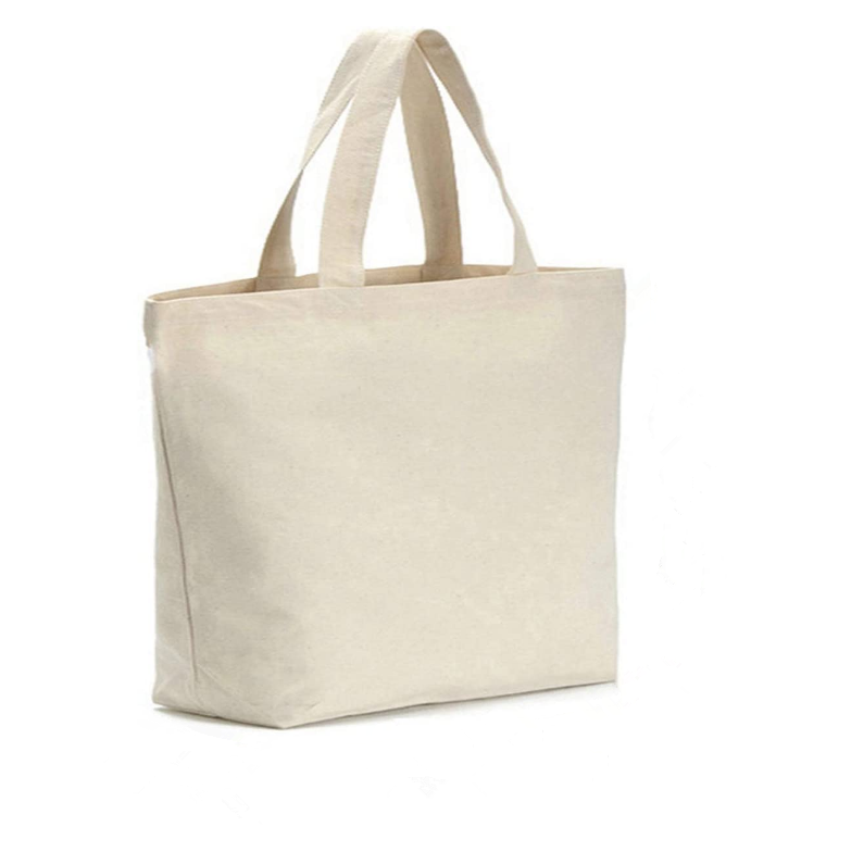 고품질 Eco 유기 화포 끈달린 가방  쇼핑 면 