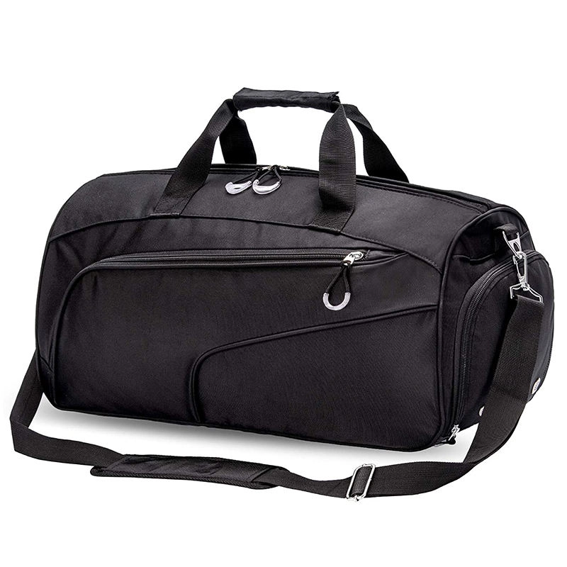신발 수납 공간과 젖은 주머니가있는 방수 체육관 더플 백 