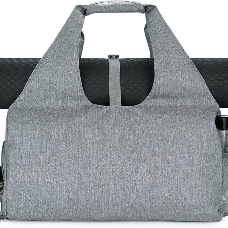 휴대용 요가 신발 컴파트먼트 요가 매트 홀더 캐리 백 