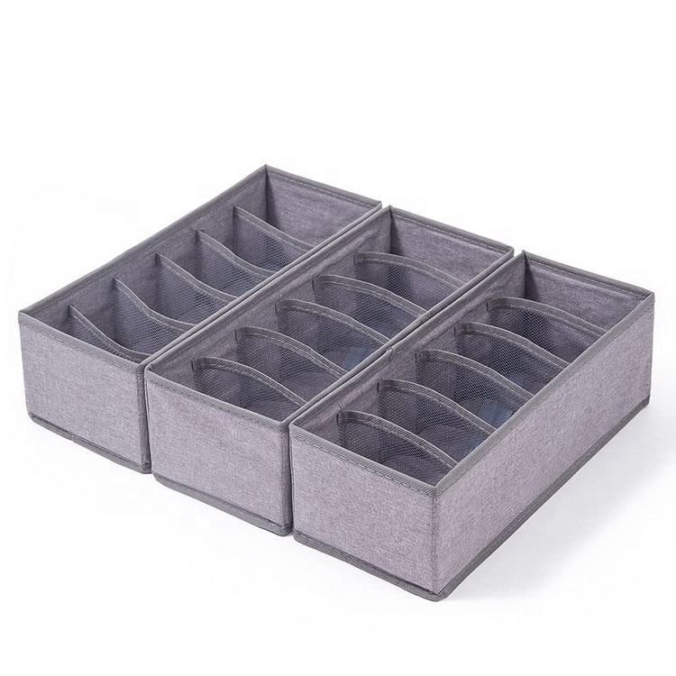 옷장 서랍  3pcs 저렴 한 양말  옷을 저장  접이식 