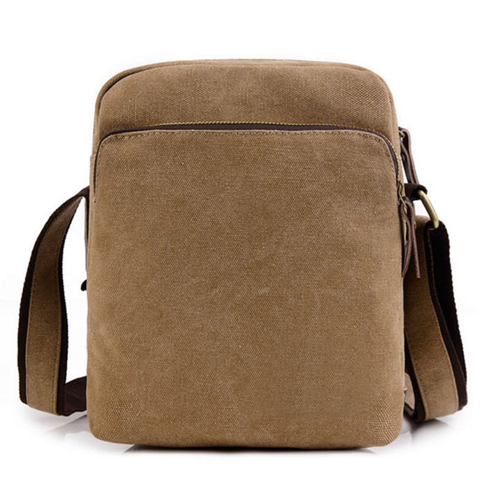 스몰 남성 캔버스 문서 서류 가방 숄더백