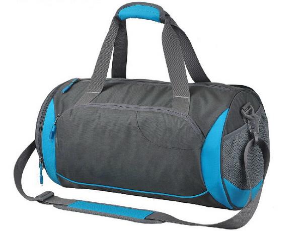 신발 수납공간이 있는 야외 배럴 모양 축구 더플 체육관 가방