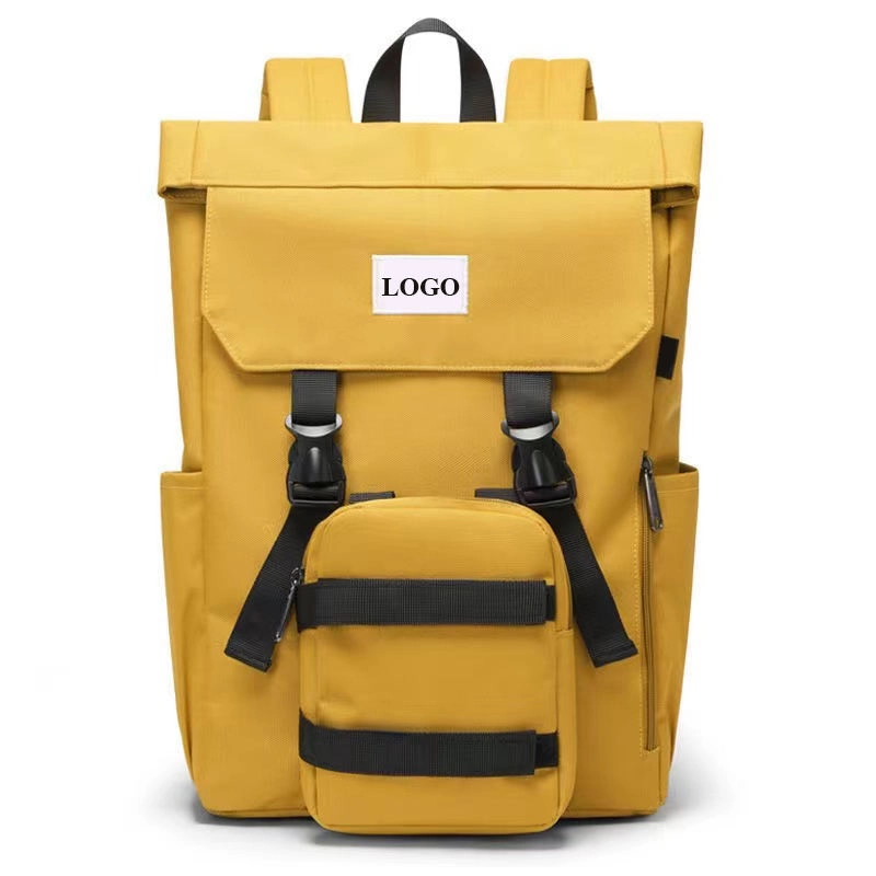 분리형 파우치 대형 롤 탑 대학 학교 배낭