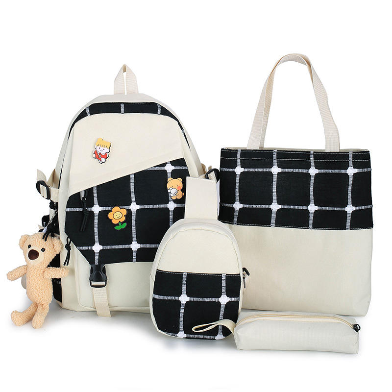 여성용 백팩을 위한 학교 가방 가죽 백팩 가방