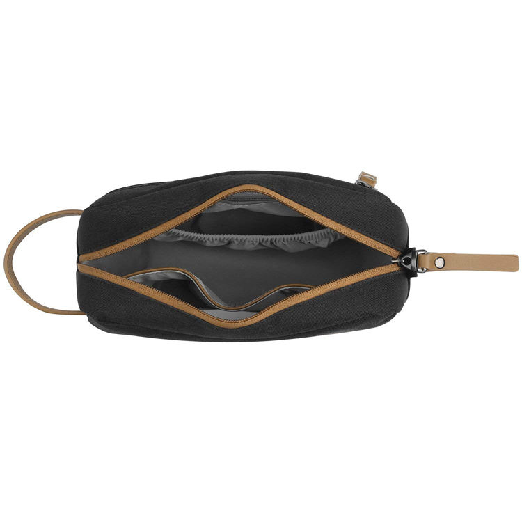 남자와 여자를 위한 메이크업 부대를 여행하는 휴대용 작은 세면용품 조직자