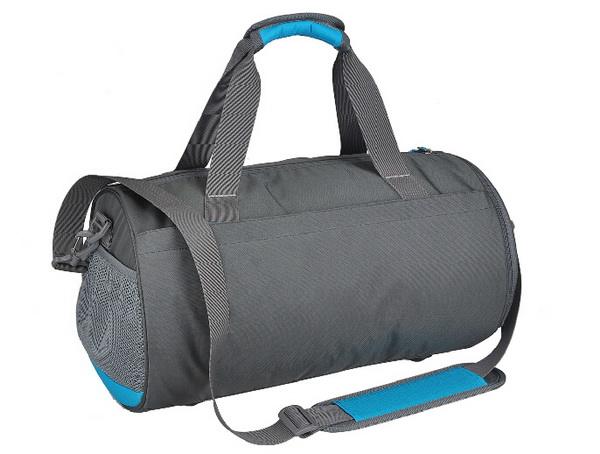 신발 수납공간이 있는 야외 배럴 모양 축구 더플 체육관 가방