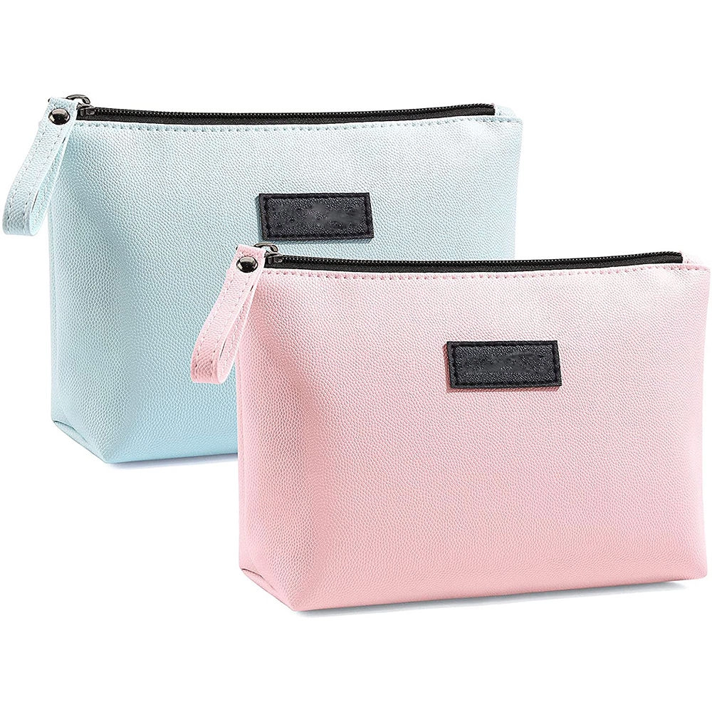 휴대용 pu 가죽 메이크업 화장품 여행 가방