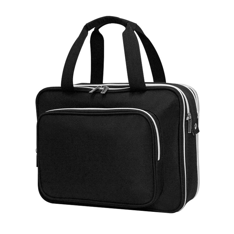 멀티 구획 토트 화장품 여자 메이크업  휴대용  화장실 가방