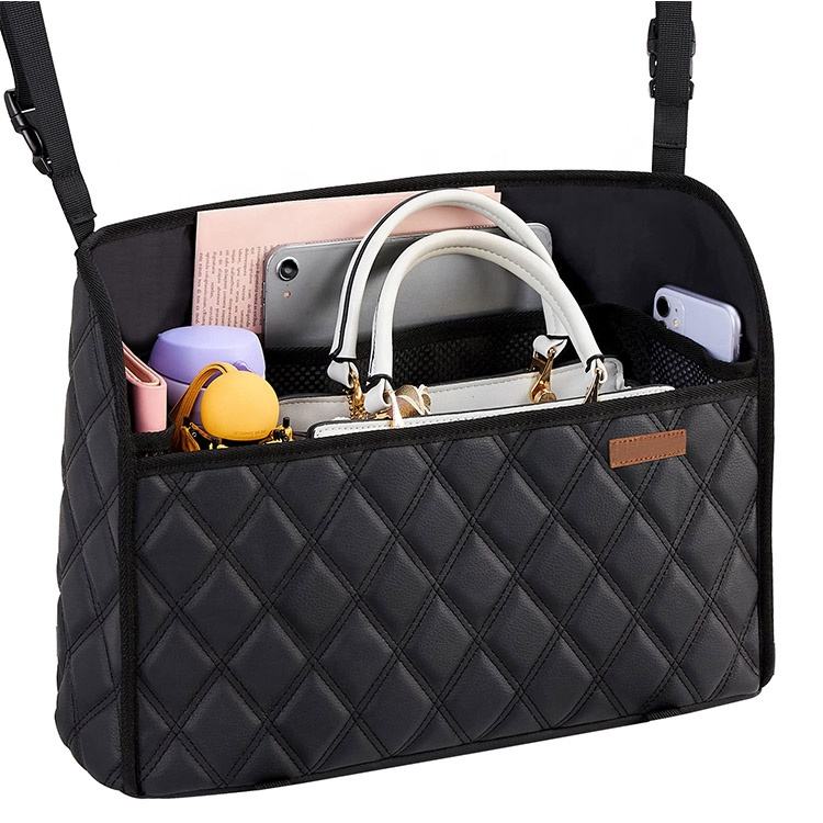 PU 가죽 자동차  문서 뒷좌석 보관  접는 자동차 트렁크 