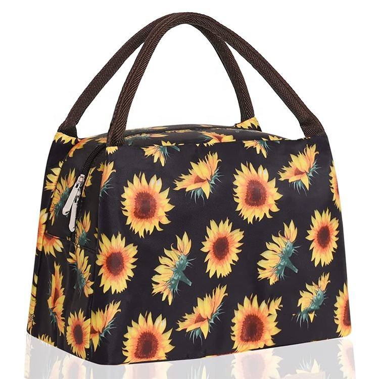 절연제 열 식료품점 식사 접이식  점심 냉각기 가방 