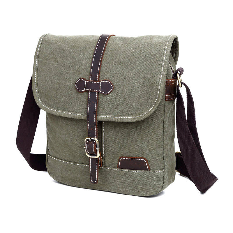 방수  화포 crossbody 가방 빈티지 작은 가방 