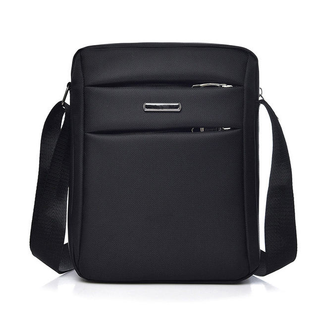 작은 까만  Crossbody 어깨  소형 메신저 