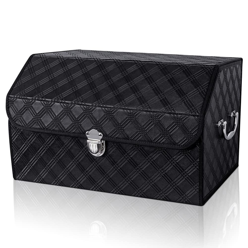 방수 가죽 접이식  자동차 뒷좌석 스토리지