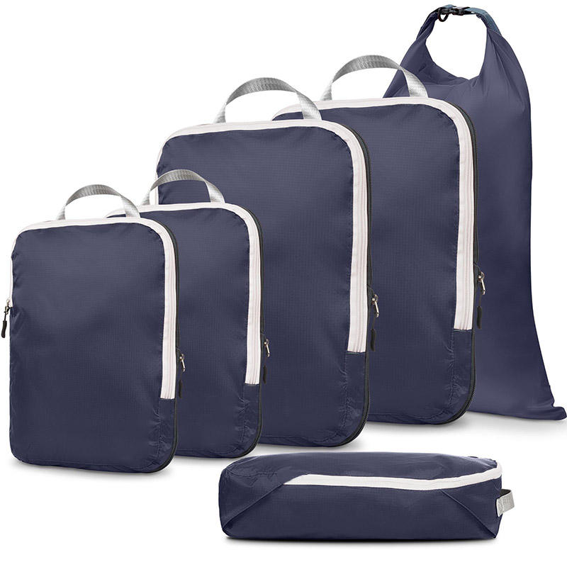 확장 가능한 압축 포장 큐브 6개 세트 내구성 맞춤형 