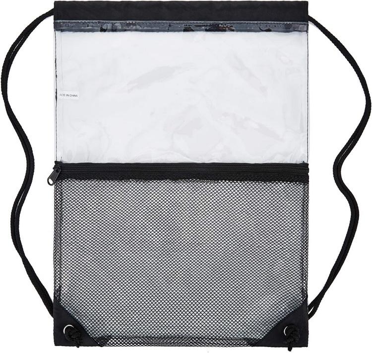 메시 주머니를 가진  스포츠 pvc  방수 졸라매는 끈 