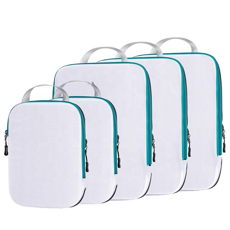 휴대용 신발 천 5 조각 여행 수하물 포장 큐브 세트 