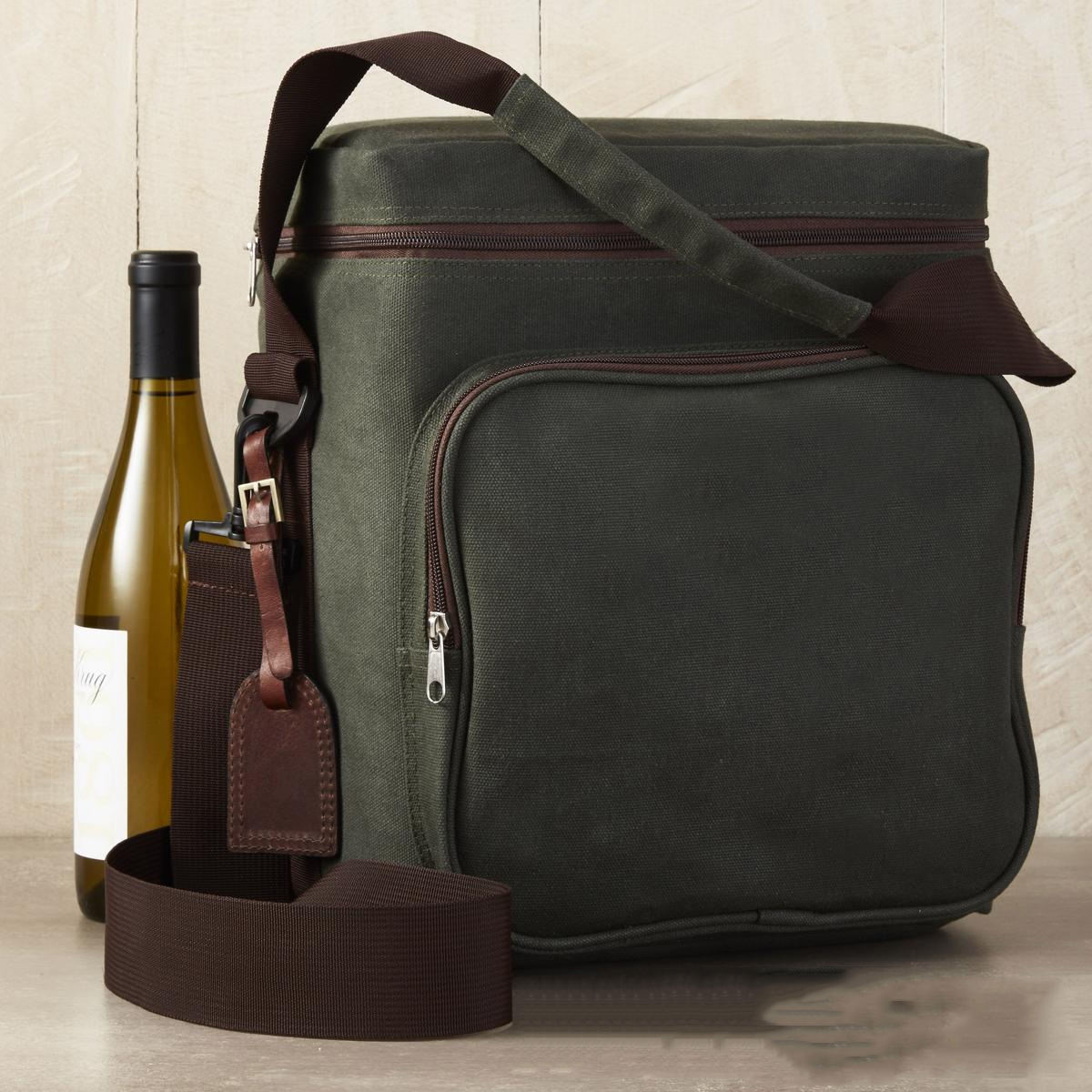 누수 방지 다기능  디자인 고품질 6 병 와인 용 쿨러 백 