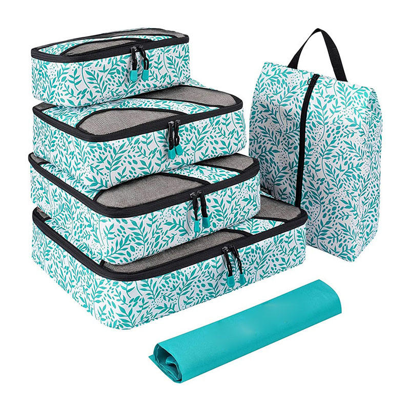  포장 여행 큐브 Drawstring 가방 인쇄