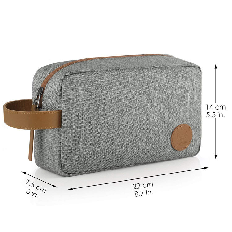 남자와 여자를 위한 메이크업 부대를 여행하는 휴대용 작은 세면용품 조직자