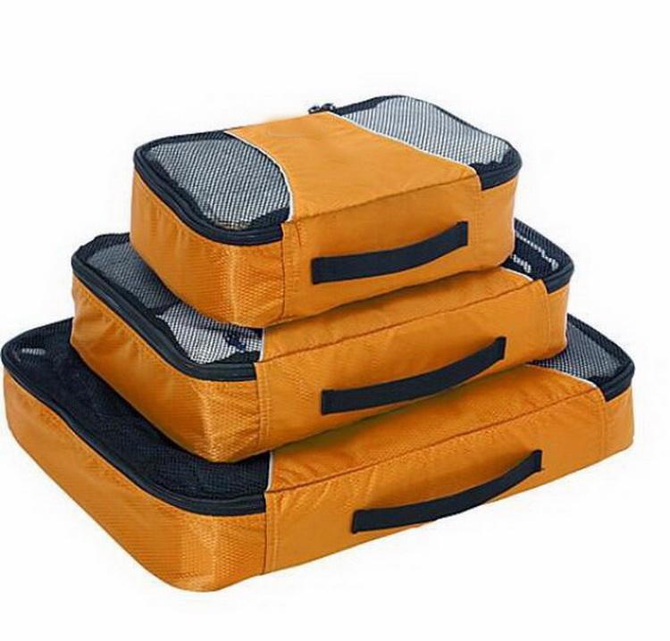 압축 3개 세트 여행용 포장 큐브 천 정리함 
