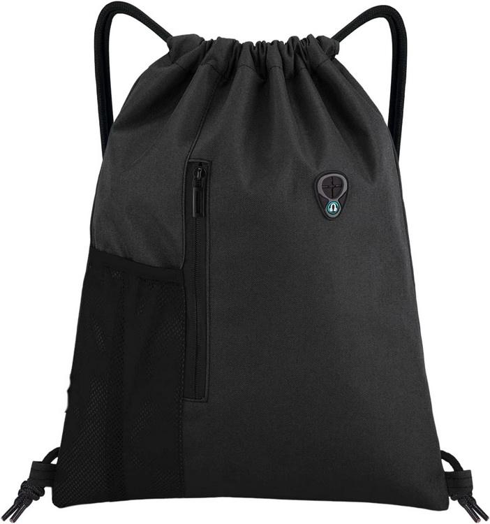 스포츠 메쉬 포켓 휴대용 헤비 듀티 졸라매는 끈 배낭