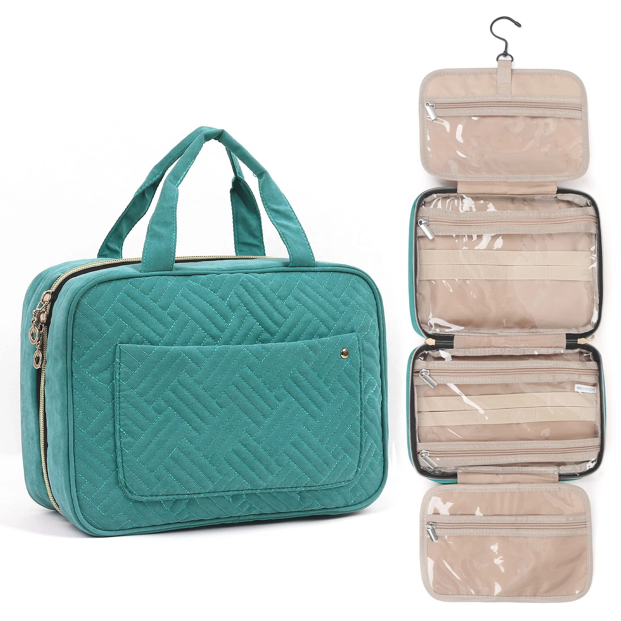 방수 메이크업 스토리지 여행 세면 용품 주최자 가방