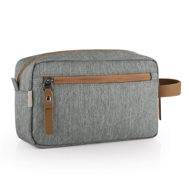 남자와 여자를 위한 메이크업 부대를 여행하는 휴대용 작은 세면용품 조직자