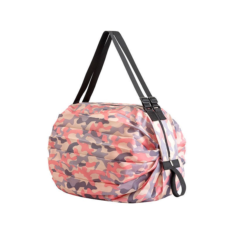 슈퍼마켓 나일론 방수 아코디언 접이식 쇼핑백 보관 