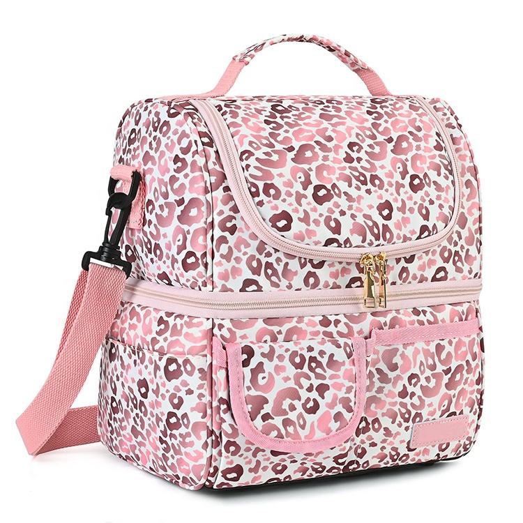유행 여성 대용량 절연 열  어린이 점심  학교 가방