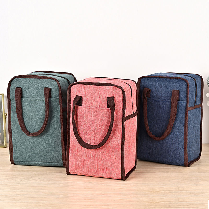 학교 학생 대용량 절연 피크닉 쿨러 가방 휴대용 점심 가방