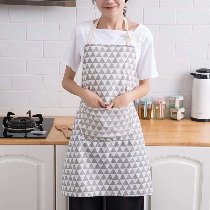 부엌을 위한 앞치마를 그리는 주문 빨 수 있는 화포 면 요리 앞치마