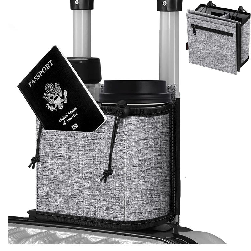 여행 휴대용 접는 다기능 컵 홀더  방수 절연 커피 컵 가방