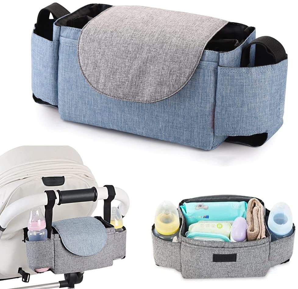 사랑스러운 아기 유모차 기저귀  신생아 잡화 컵 홀더와  가방 