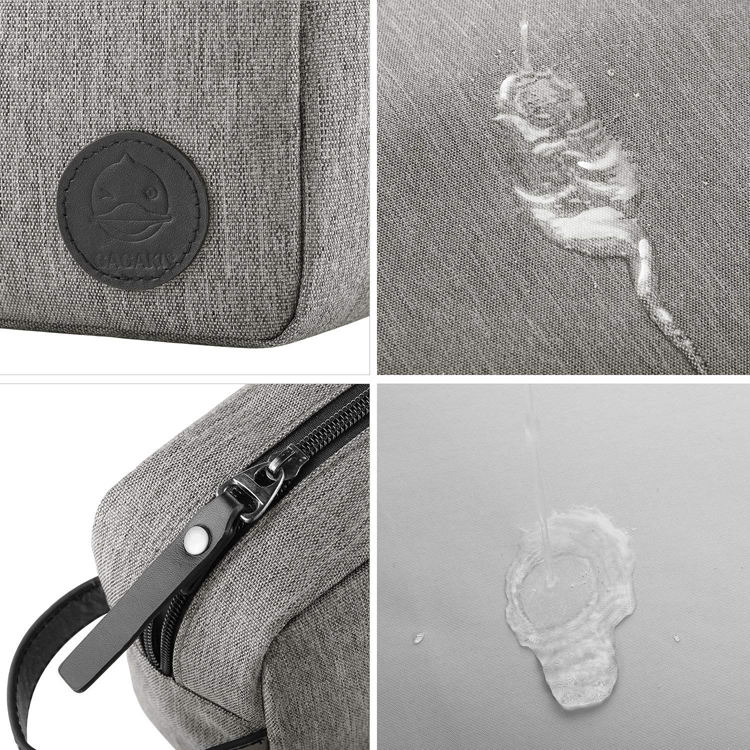 남자와 여자를 위한 메이크업 부대를 여행하는 휴대용 작은 세면용품 조직자