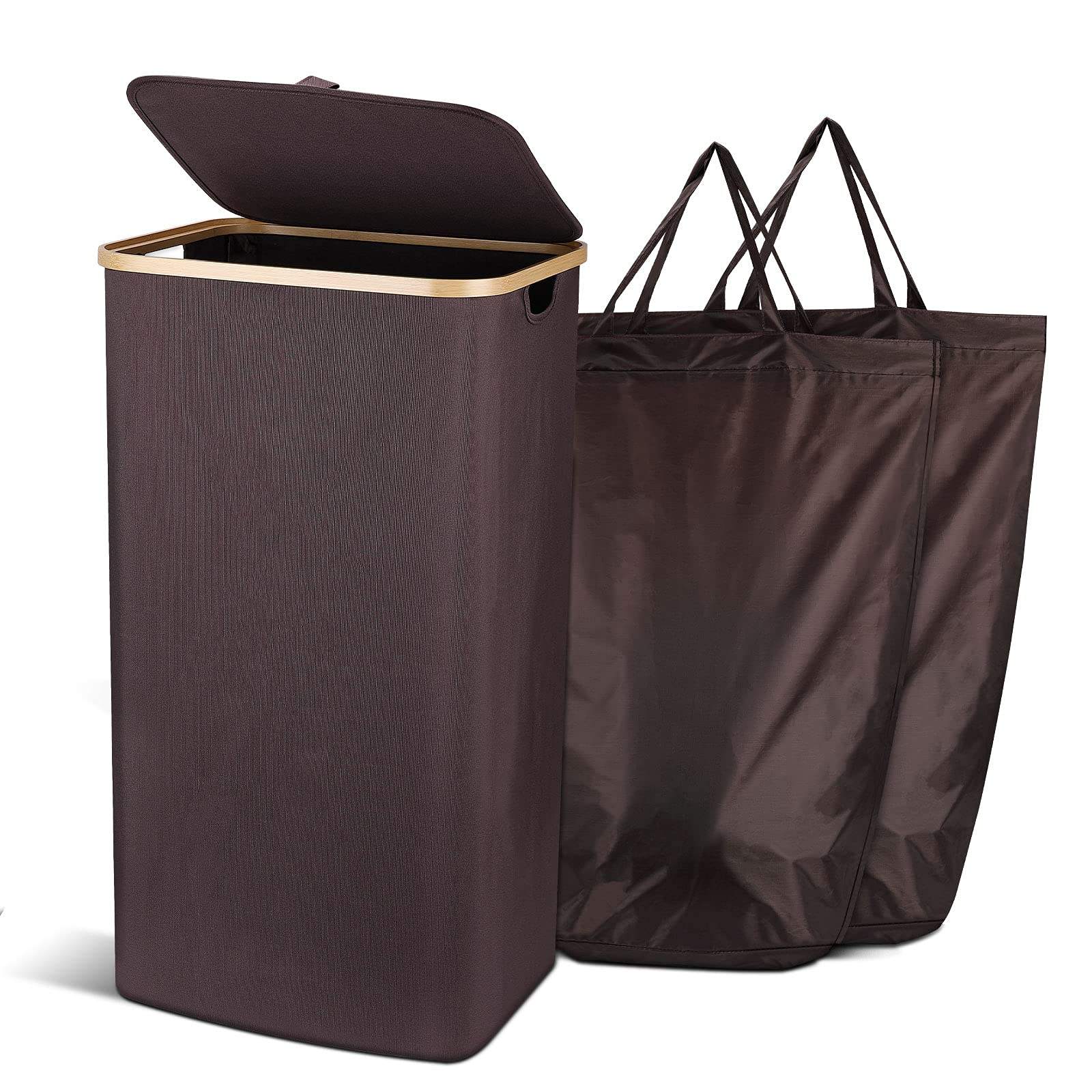  100L 세탁물  탈착식  세탁 가방, 침실용 접이식 세탁 분류기