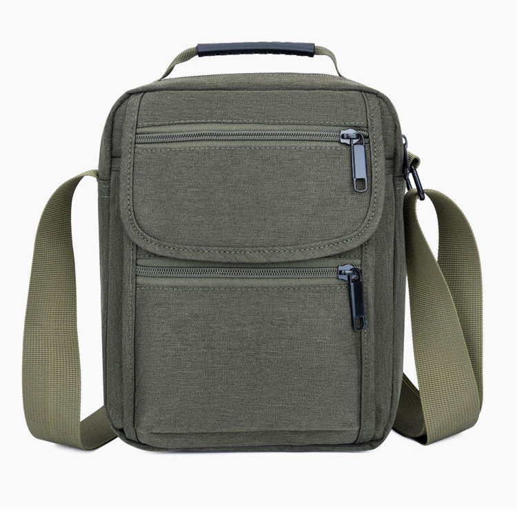 멀티 포켓  방수 숄더백  크로스 바디  대형 슬링 백