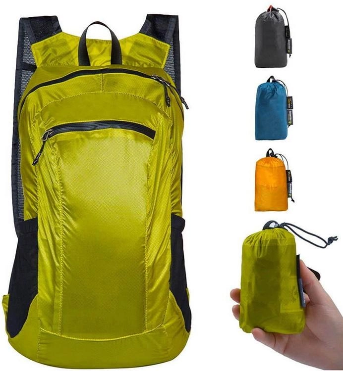 하이킹 캠핑을위한 고품질 방수 접이식 여행 배낭