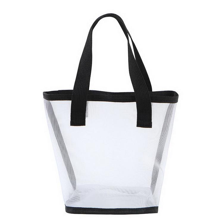 여름 해변 가방  해변 고품질 나일론 메쉬 가방