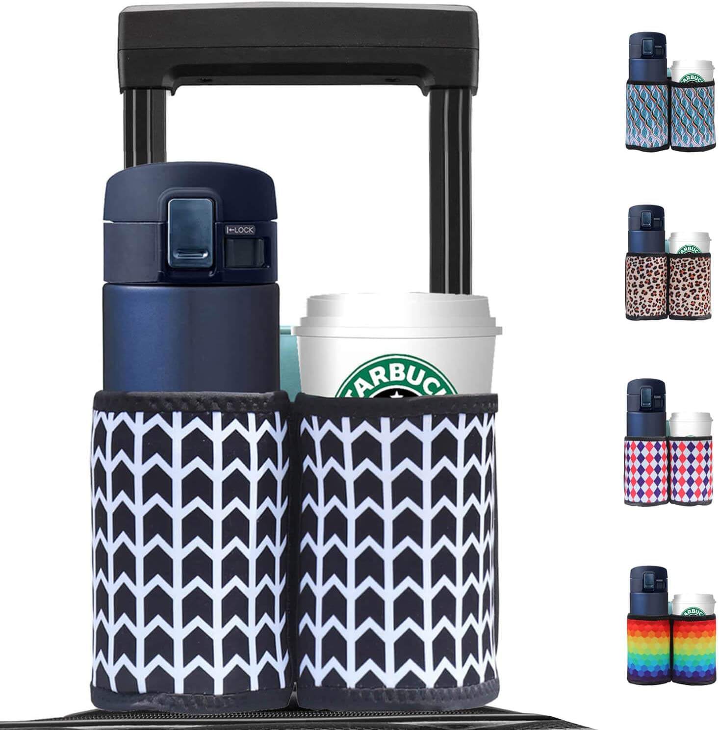  음료 커피 수하물 여행 음료 가방 컵 홀더 처리