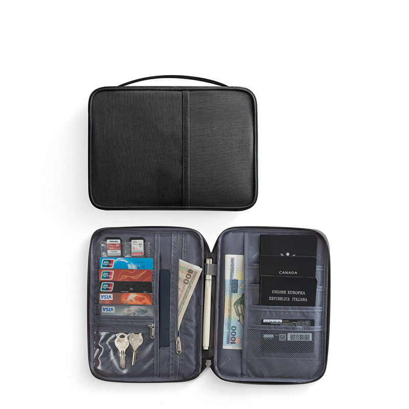 최고 품질 대형 여권 홀더 커버 케이스 카드 지갑 여행 티켓 