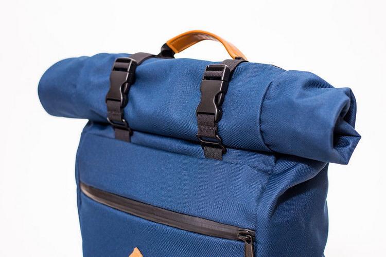 중국 공급자 탑 롤 백팩 방수 빈티지 롤 탑 노트북 백팩 배낭