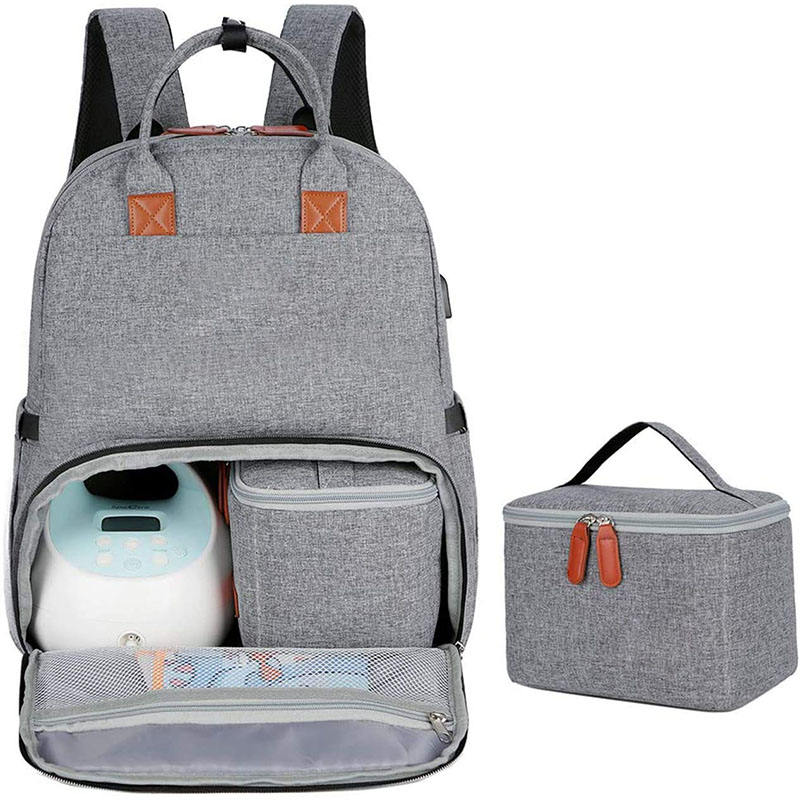 일하는 엄마 노트북 슬리브 컨버터블 유축기 토트 백팩