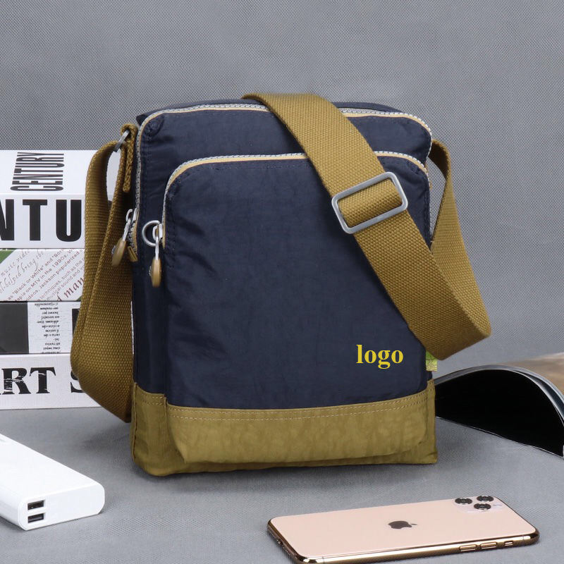 방수  환경 친화적인  스퀘어 크로스 바디 백 